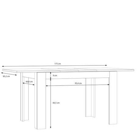 Mareda TMST142 stół rozkładany