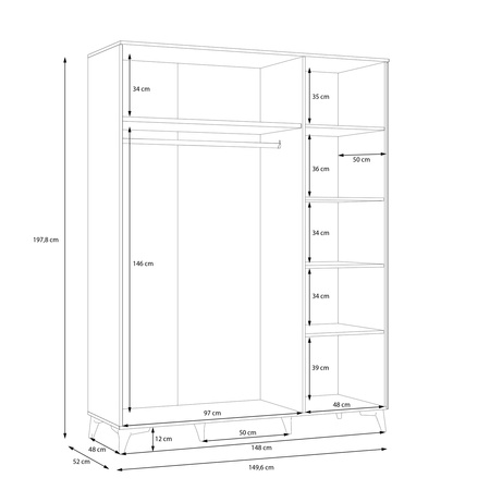 Kenyatta KTQS731 szafa