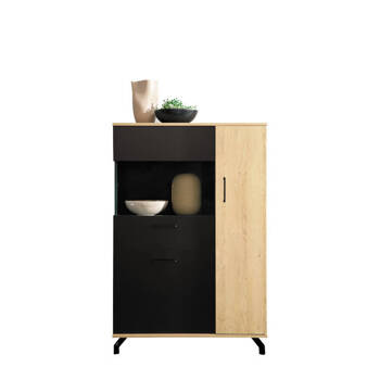 Madison czarny MD6 komoda