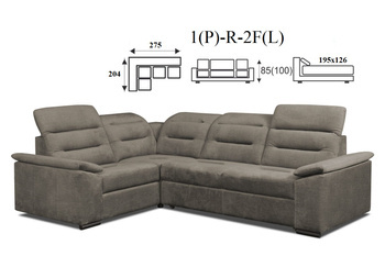Exclusive narożnik 1(P)-R-2F(L) / 2F(P)-R-1(L)