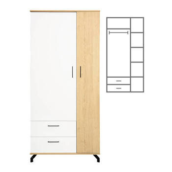 Madison biały MD1 szafa