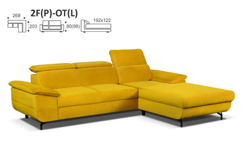 LOFT NAROŻNIK 2F(P)-OT(L) / OT(P)-2F(L)