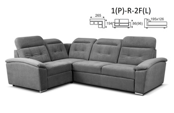 COMFORTO NAROŻNIK 1(P)-R-2F(L) / 2F(P)-R-1(L)