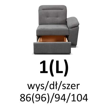 COMFORTO NAROŻNIK DO SAMODZIELNEJ KONFIGURACJI