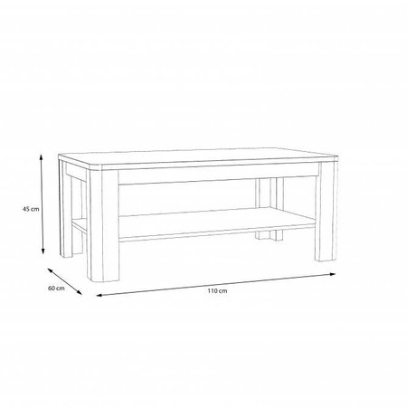 Tuluza stolik kawowy FLOT12