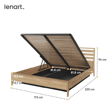 Cozy CZ-02 łóżko 160