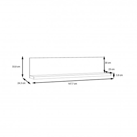 SAINT TROPEZ PÓŁKA STZB03