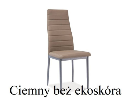 H261 Bis krzesło noga aluminium