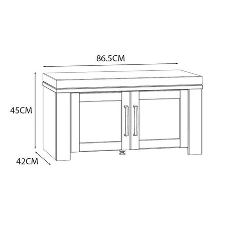 Chisbury BHLD021 ławeczka tapicerowana