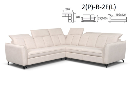 ROMANTICA NAROŻNIK 2F(P)-R-2(L) / 2(P)-R-2F(L)