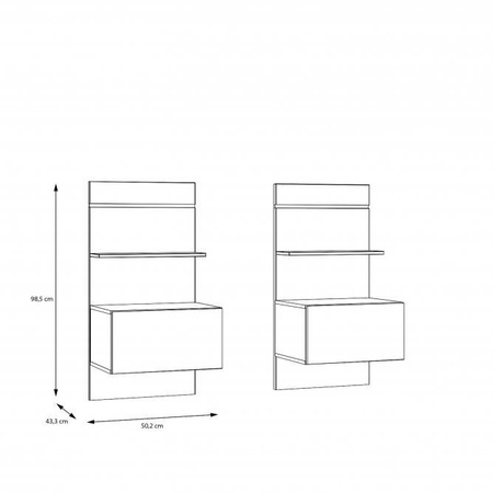 Lenybelardo LNBK211STB szafki nocne