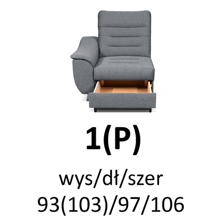 BELLAGIO NAROŻNIK DO SAMODZIELNEJ KONFIGURACJI