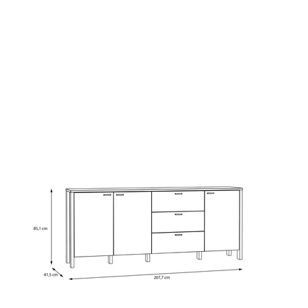 Saitama SQMK241 komoda