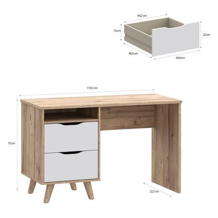 VANKKA VNKB121 biurko