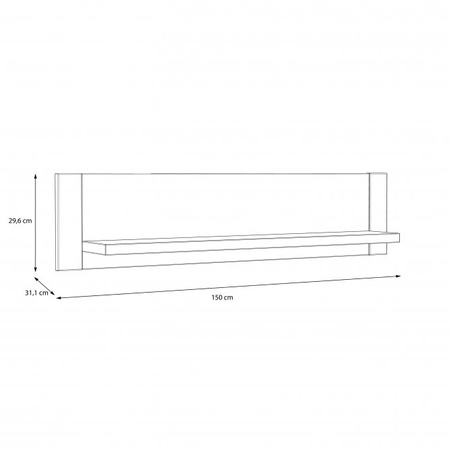 BRUGIA PÓŁKA LCJB01