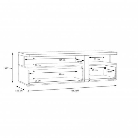 Tuluza szafka RTV TUZT121B