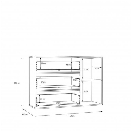 Lenybelardo LNBK222B komoda