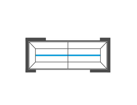 Corino Witrynka wisząca 2DS