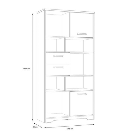 Joadakis JDKR721 regał