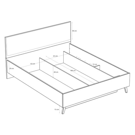 VANKKA VNKL4162 łóżko