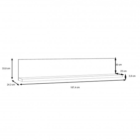 SAINT TROPEZ PÓŁKA STZBO1