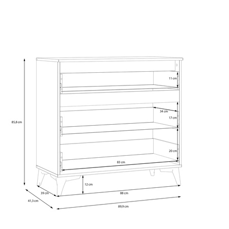 Kenyatta KTQK211 komoda