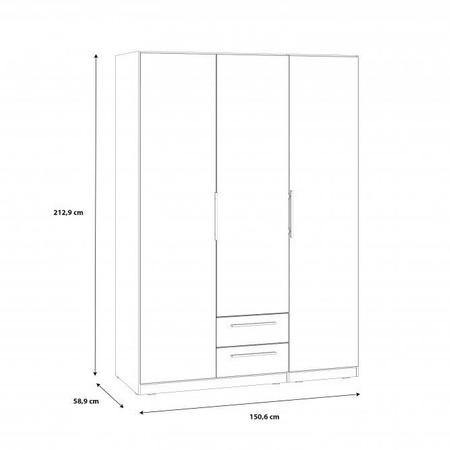 CADIXO SZAFA CDXS83S