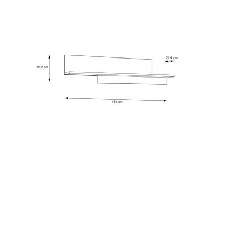 HAYATO HYTB011 PÓŁKA