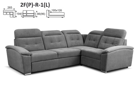 COMFORTO NAROŻNIK 1(P)-R-2F(L) / 2F(P)-R-1(L)