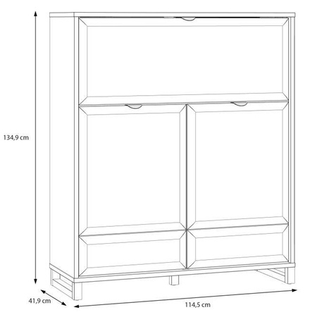 Mareda MAQK321 komoda z barkiem