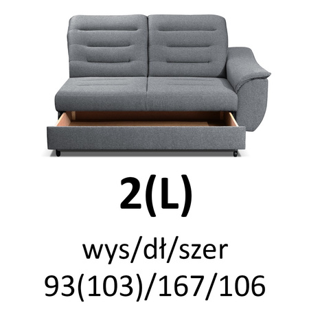 BELLAGIO NAROŻNIK DO SAMODZIELNEJ KONFIGURACJI