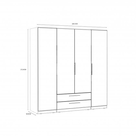 CADIXO SZAFA CDXS84S