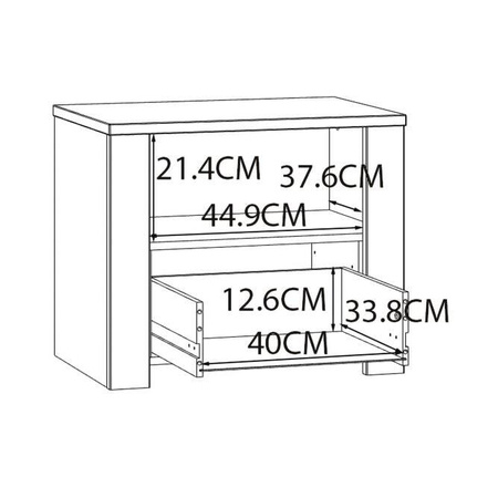 Chisbury BHLK011 szafka nocna