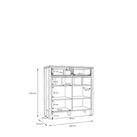 Saitama SQMK221 komoda