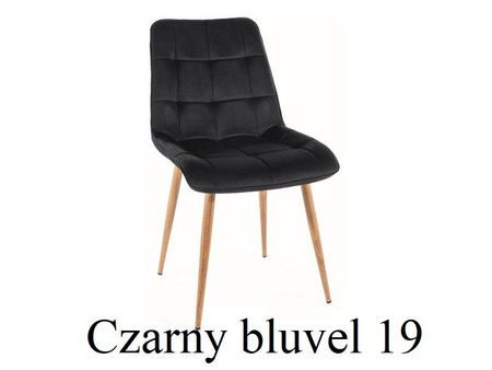 Chic krzesło stelaż dąb