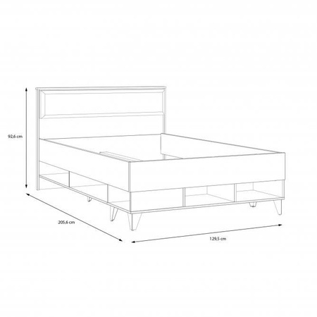 Lya LYAL1122 łóżko