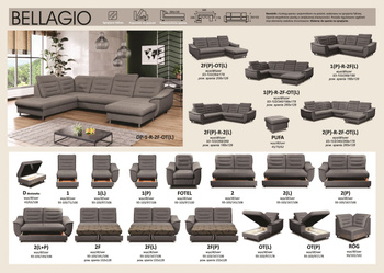 BELLAGIO NAROŻNIK DO SAMODZIELNEJ KONFIGURACJI