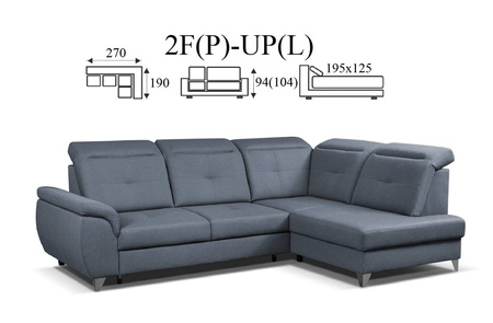 Limone narożnik UP(P)-2F(L) / 2F(P)-UP(L)