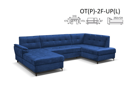 TRAVEL NAROŻNIK UP(P)-2F-OT(L) / OT(P)-2F-UP(L)