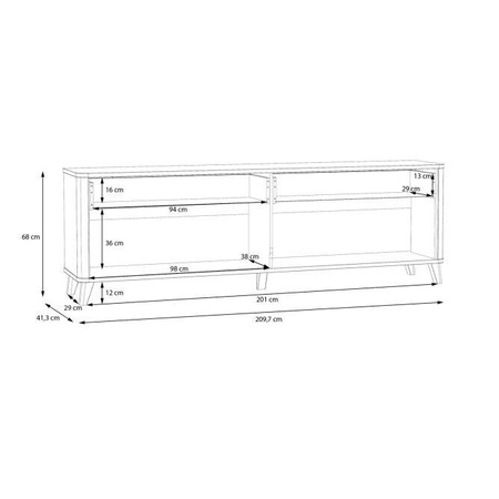 Wardiol WRDT223 szafka RTV