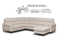 Malibu narożnik 2(P)-R-2F-OT(L) / OT(P)-2F-R-2(L)