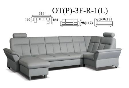 Toronto narożnik OT(P)-3F-R-1(L) / 1(P)-R-3F-OT(L)