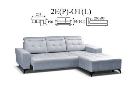 Venetto narożnik 2E(P)-OT(L) / OT(P)-2E(L)